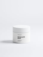 Skincare Man jar on a white background