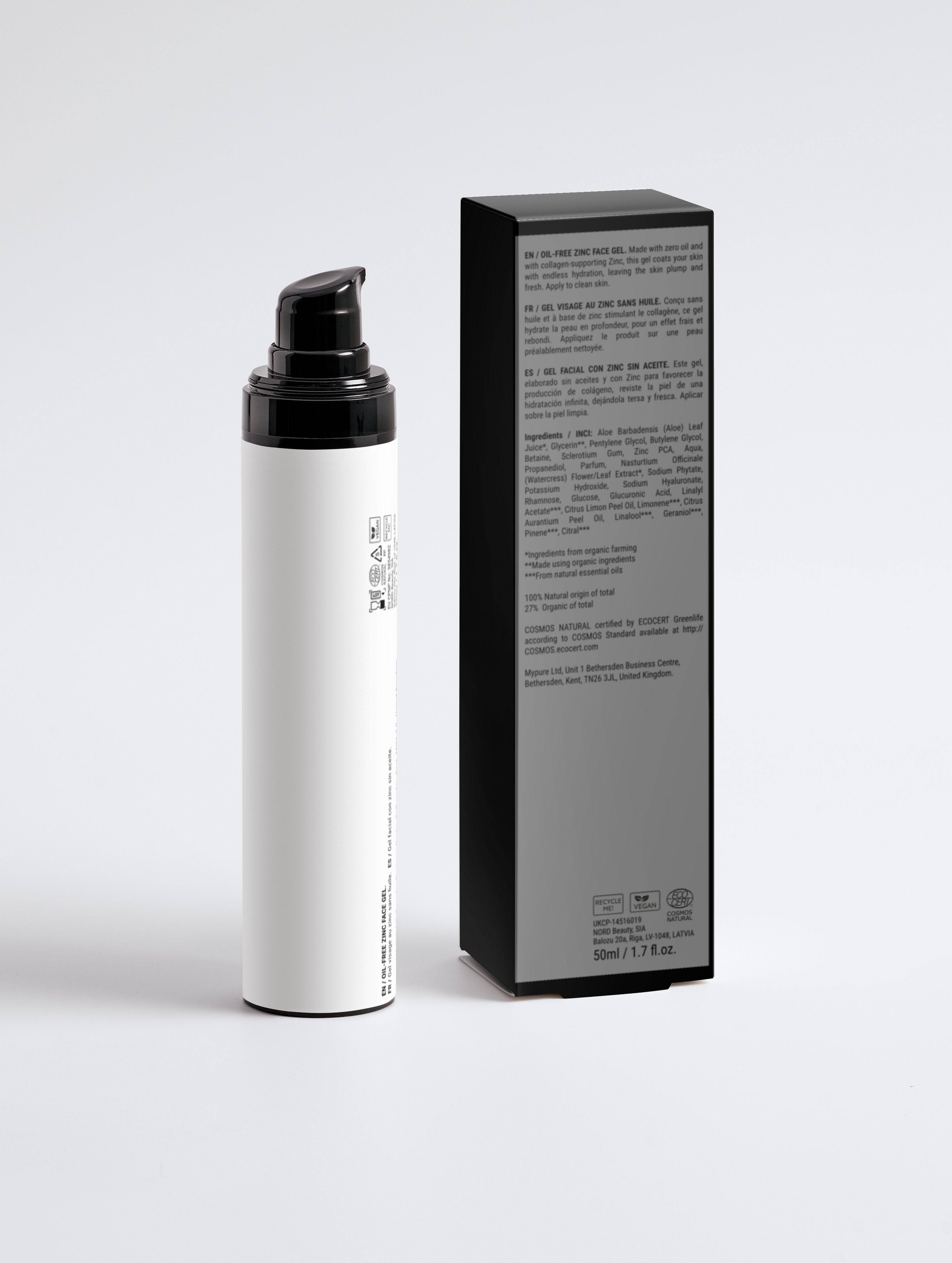 Oil-Free Zinc Face Moisturiser for Men