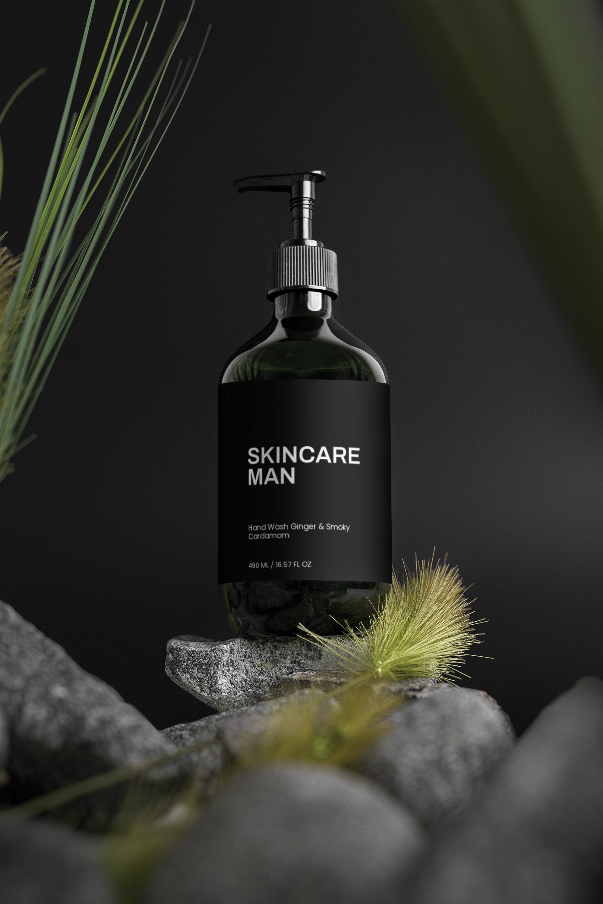 Hand Soap For Men, Ginger & Smoky Cardamom